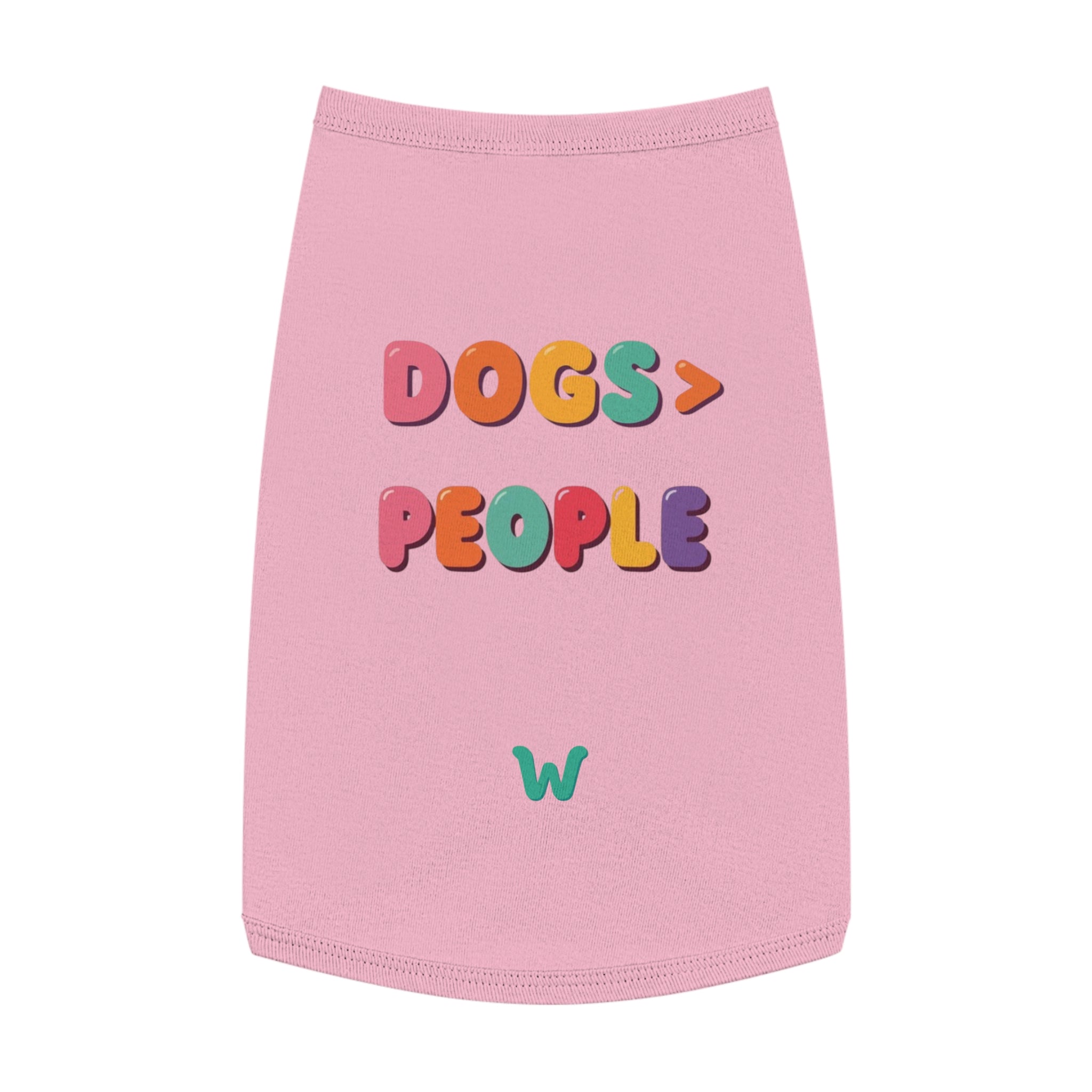 Dogs Over People - Pet Tank Top