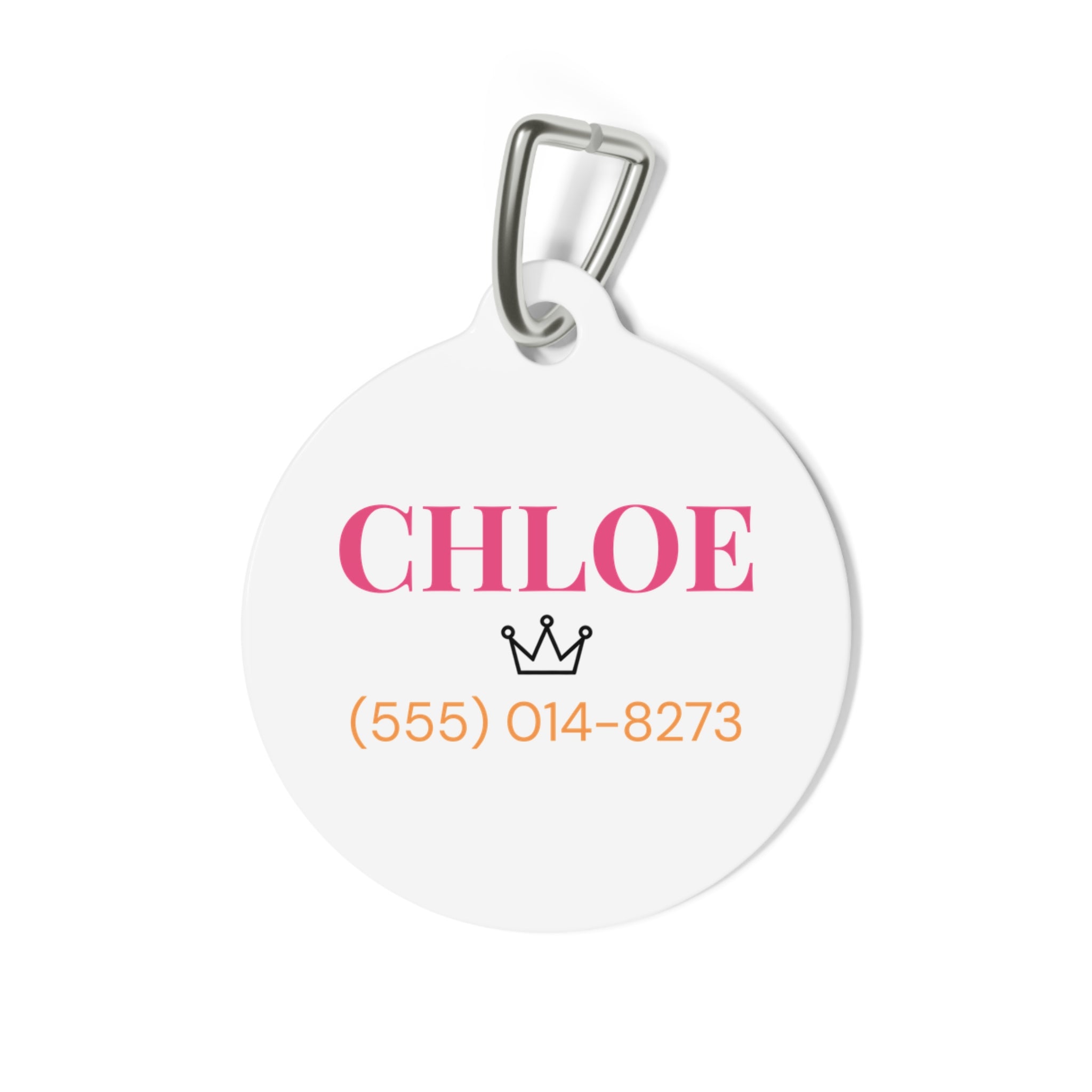 Call My Mom - Custom Designer Pet ID Tag