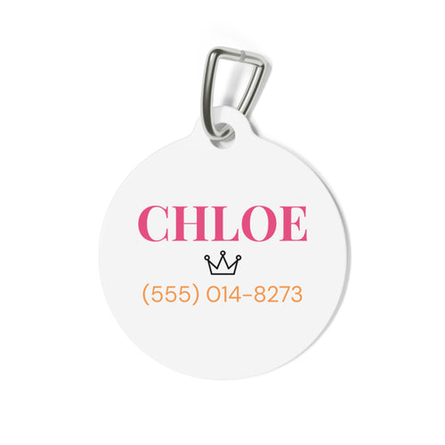 Call My Mom - Custom Designer Pet ID Tag