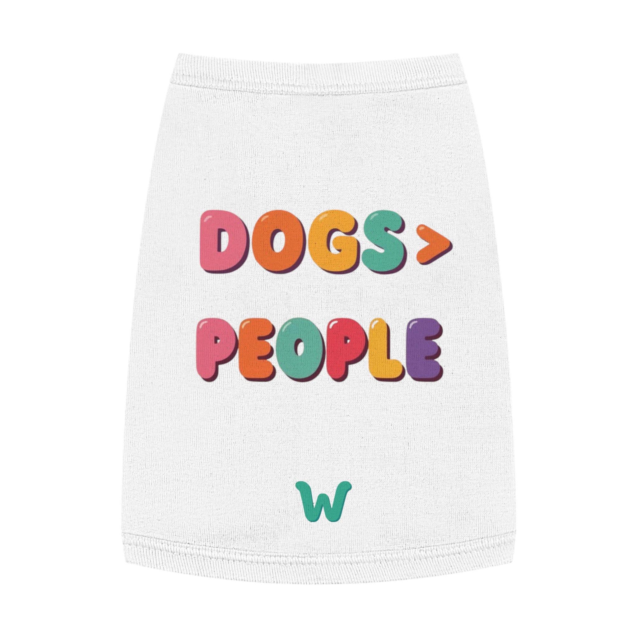 Dogs Over People - Pet Tank Top