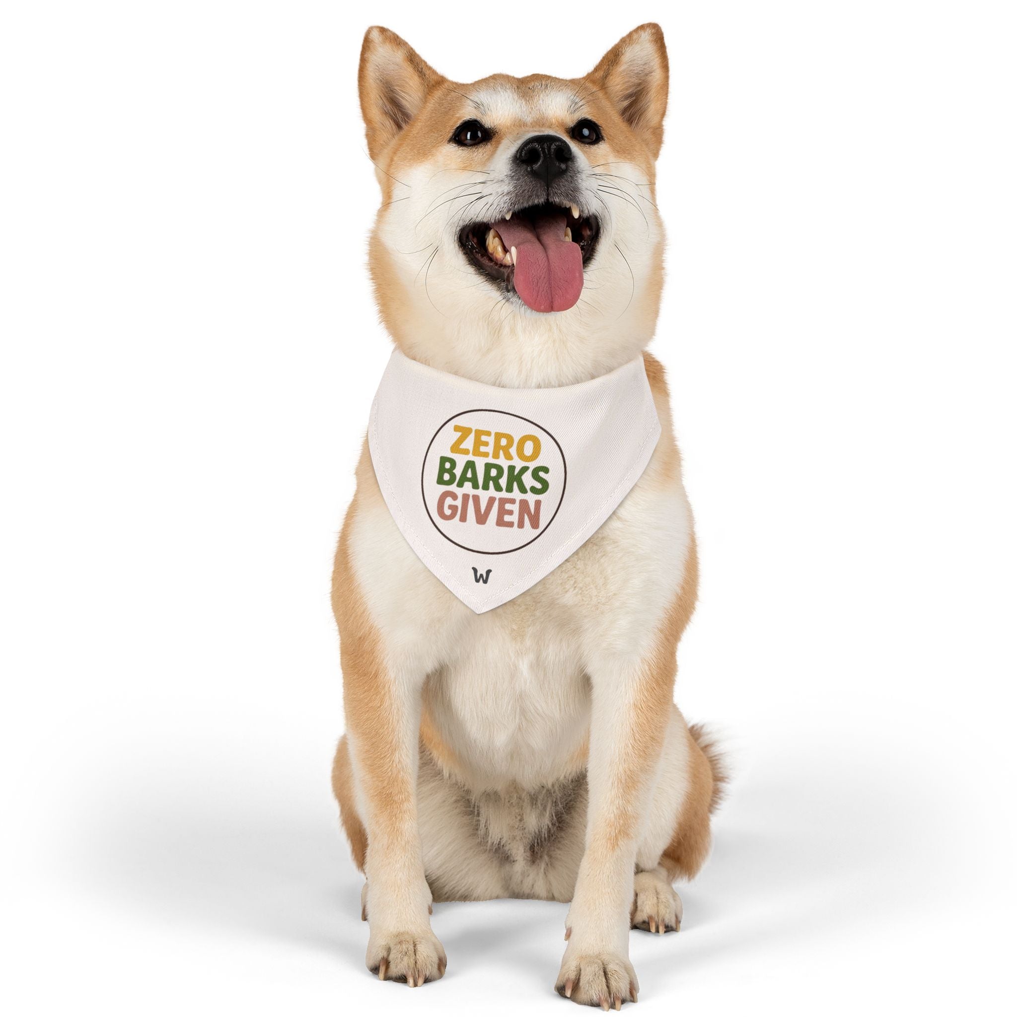 Zero Barks (Bold Edition) - Bandana