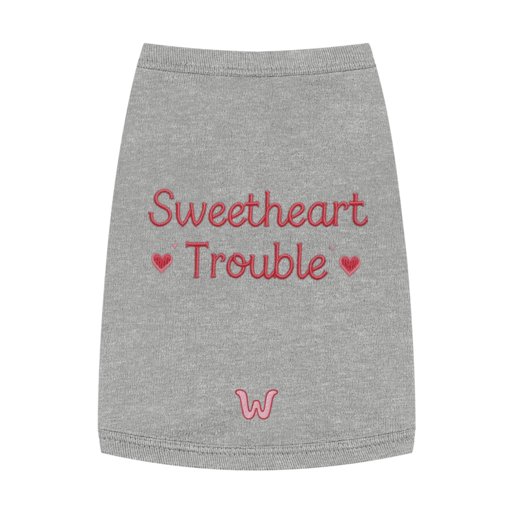 Sweetheart Trouble - Pet Tank Top