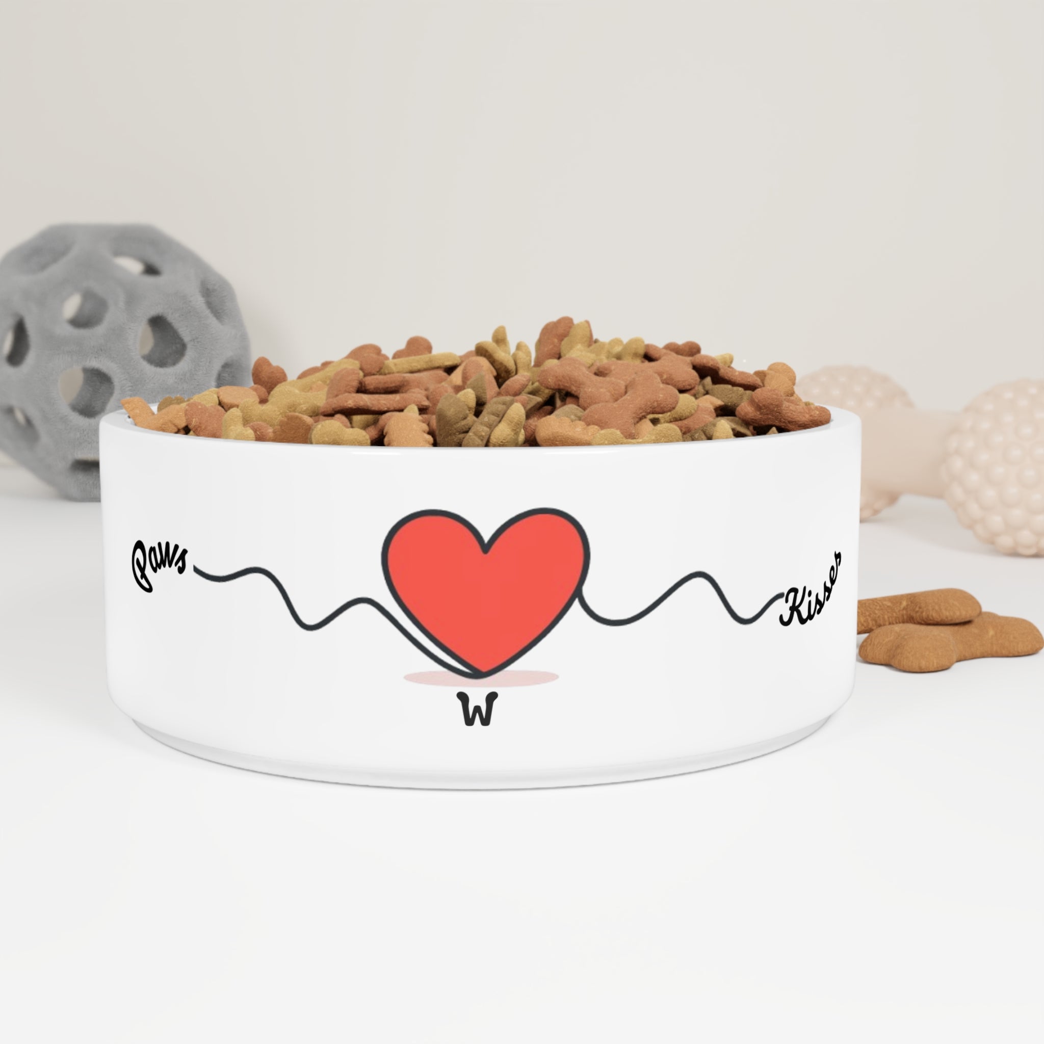 Paws and Kisses - Bowl