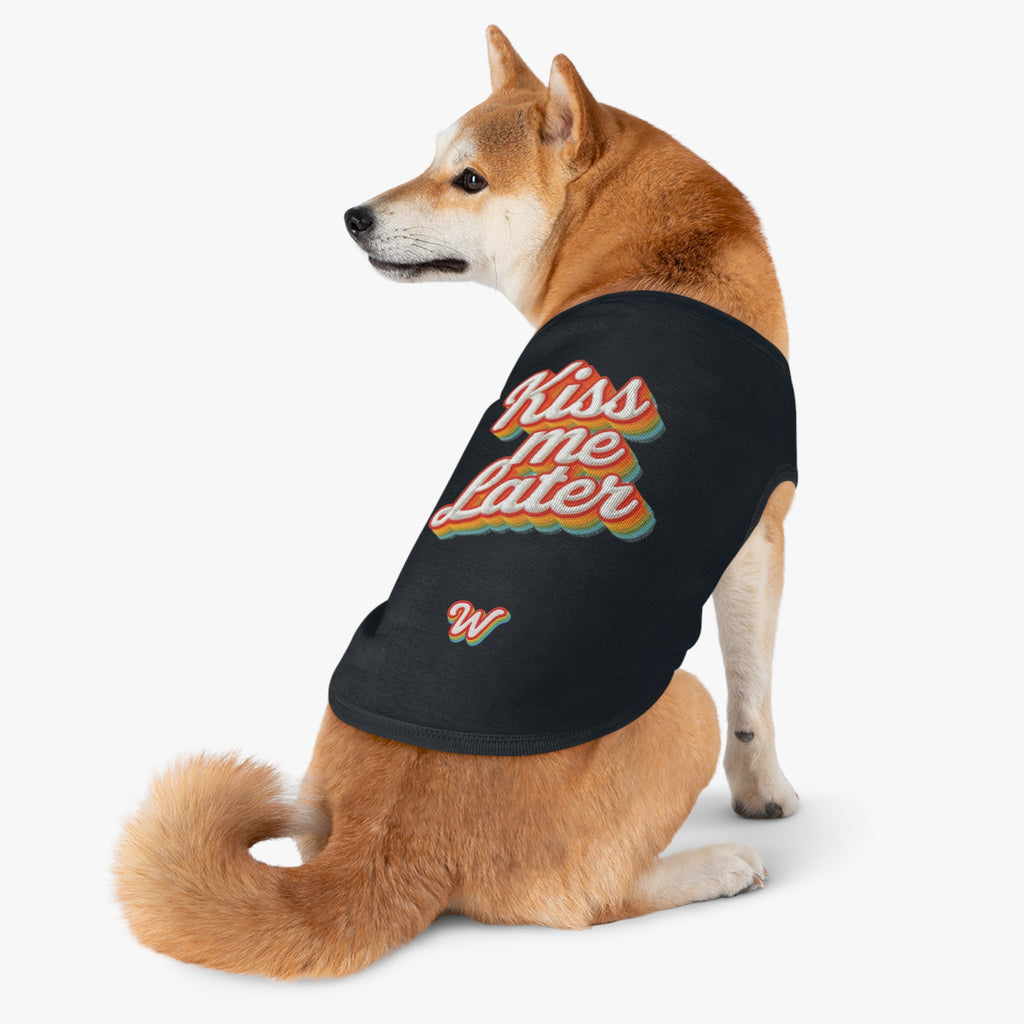 KISS ME LATER - Pet Tank Top