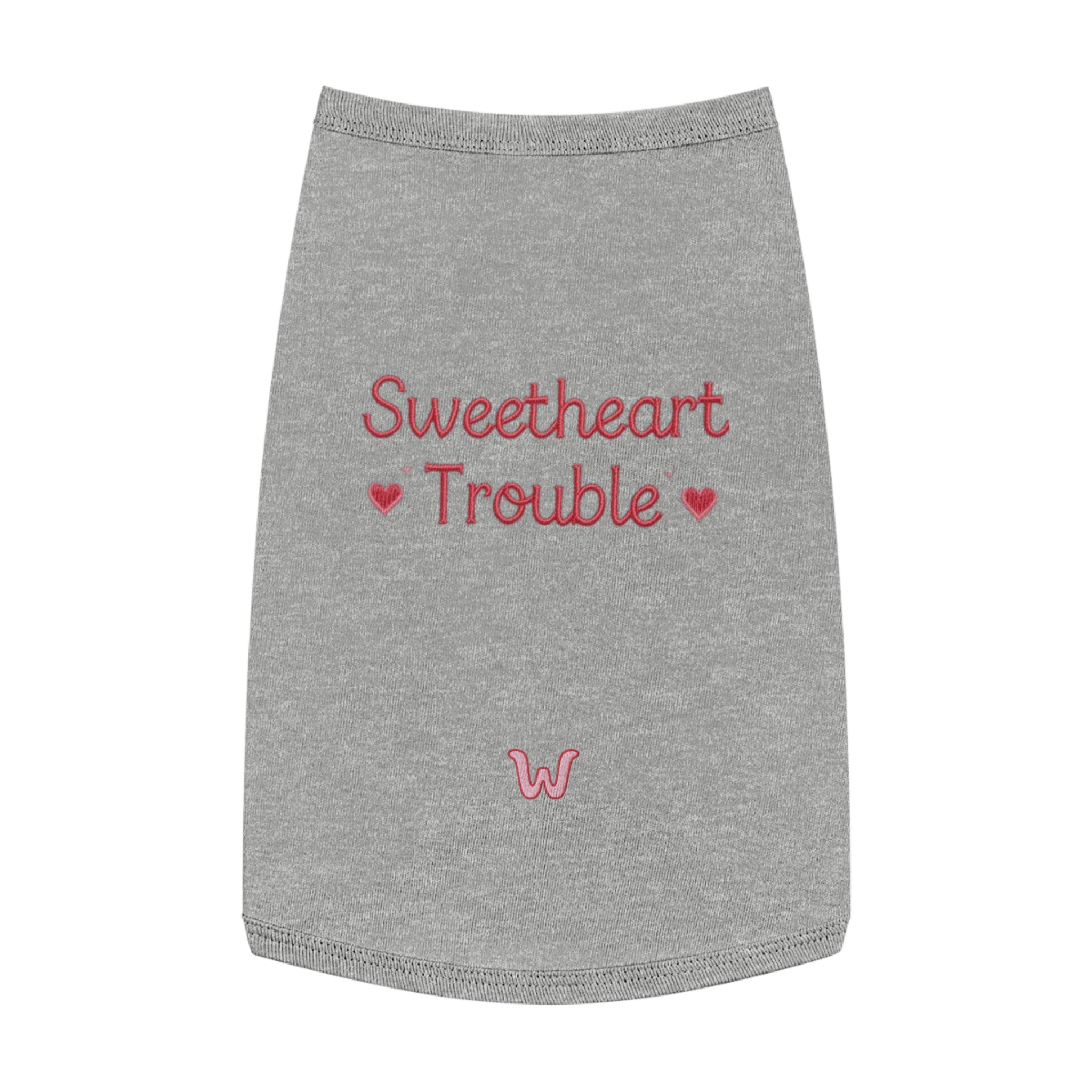 Sweetheart Trouble - Pet Tank Top