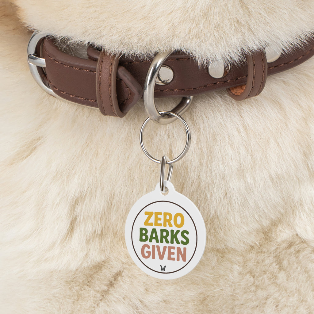 Zero Barks Given - Tag