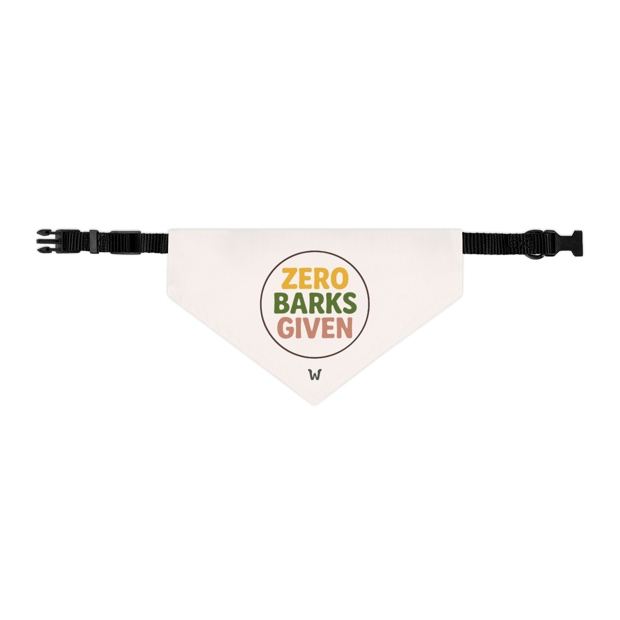 Zero Barks (Bold Edition) - Bandana