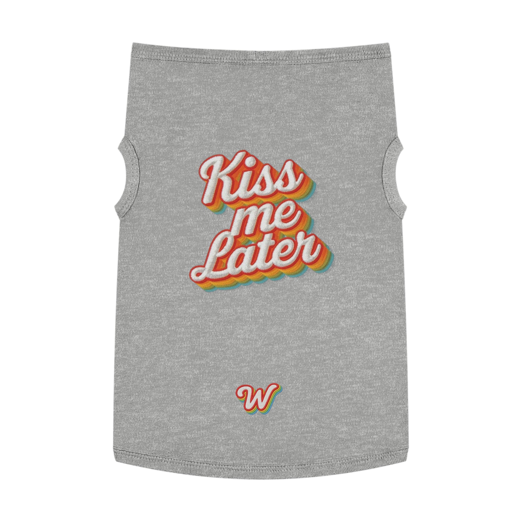 Kiss Me Later - Pet Tank Top