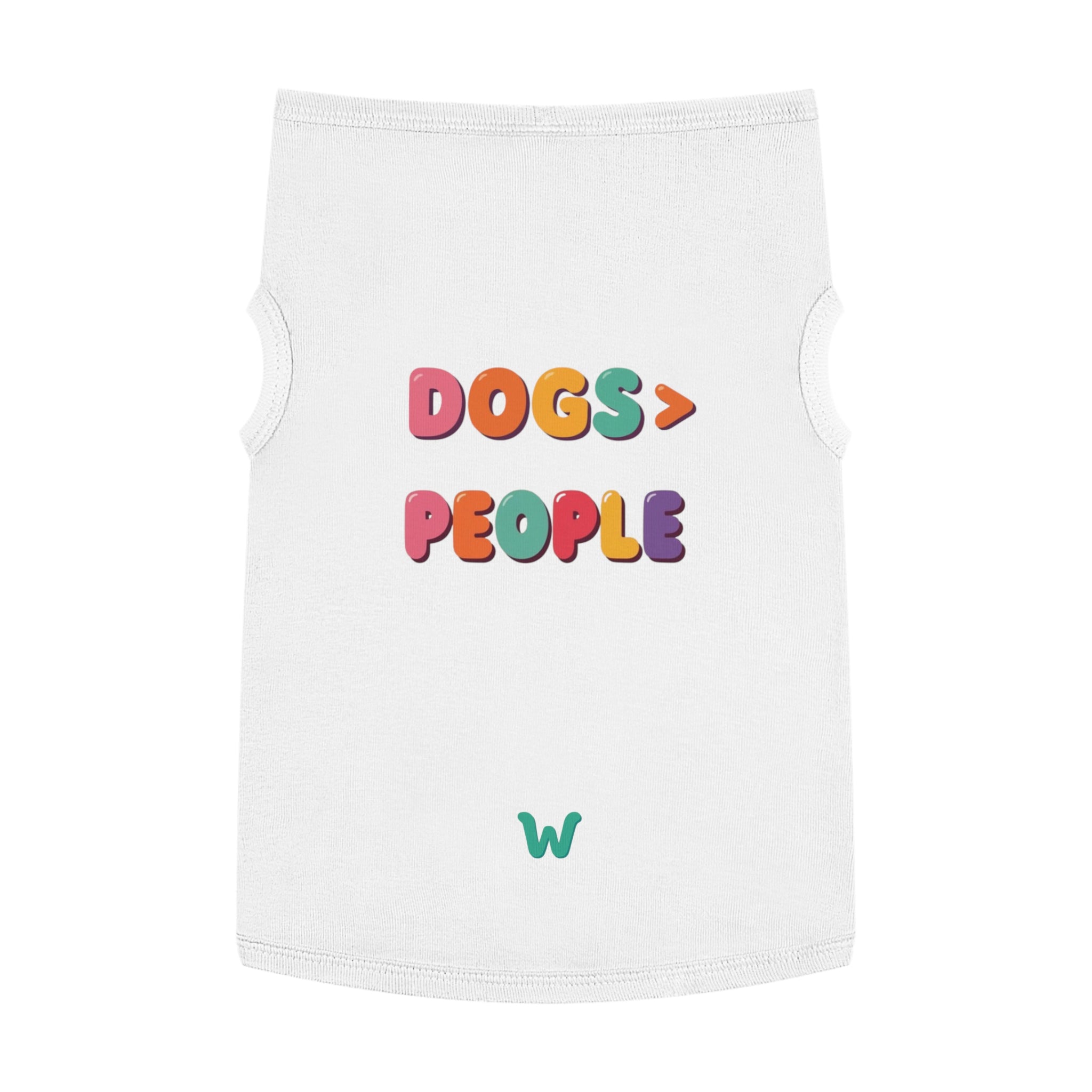 Dogs Over People - Pet Tank Top