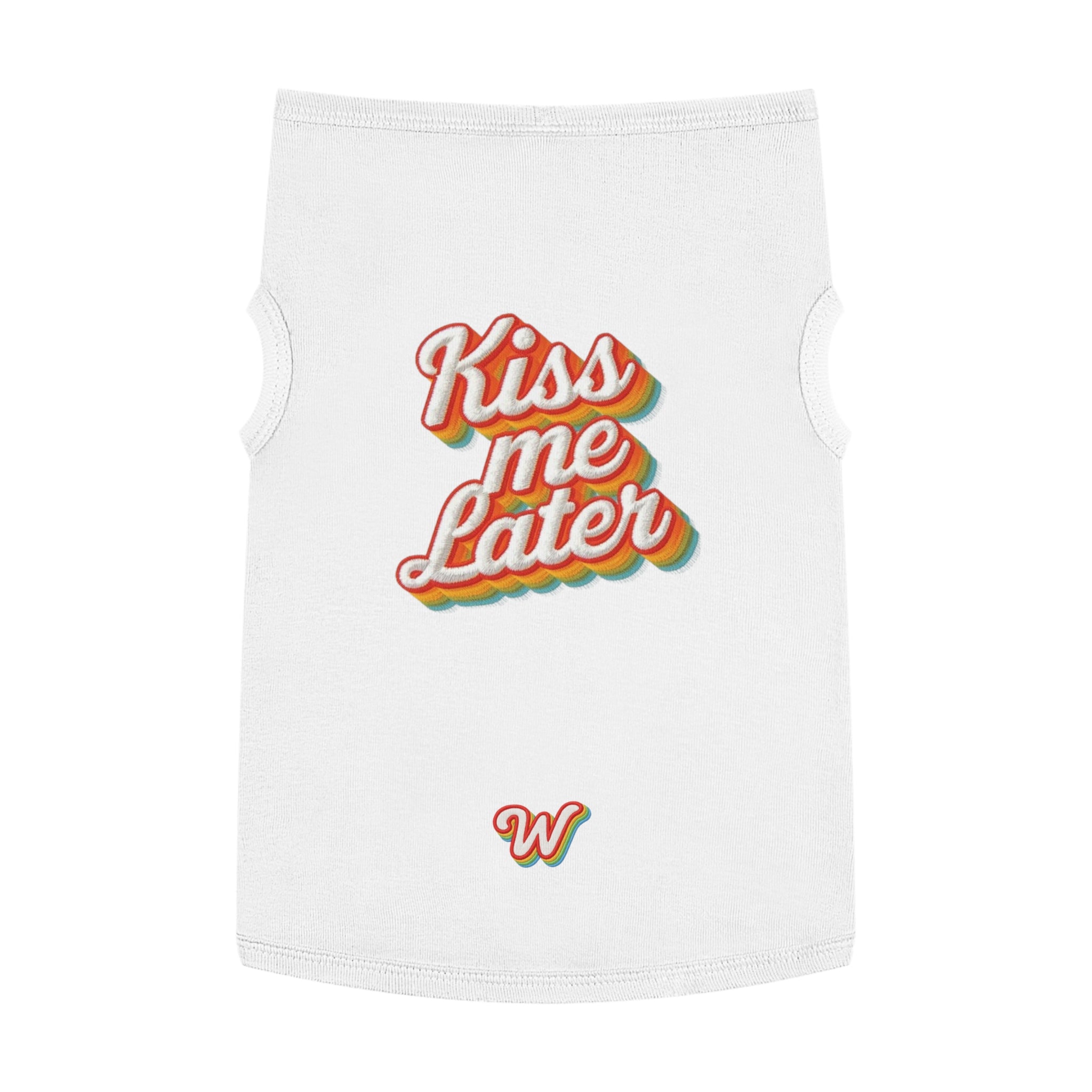 Kiss Me Later - Pet Tank Top