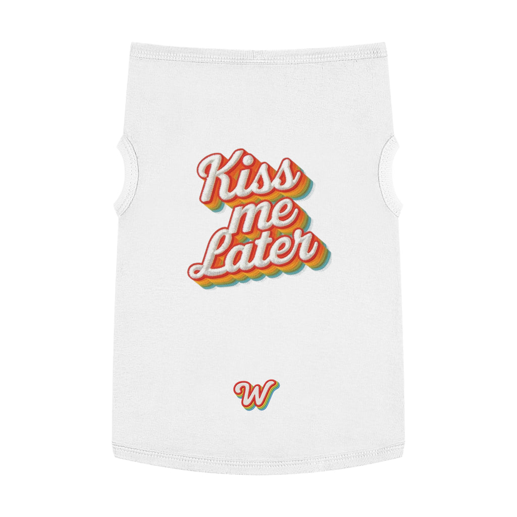 KISS ME LATER - Pet Tank Top