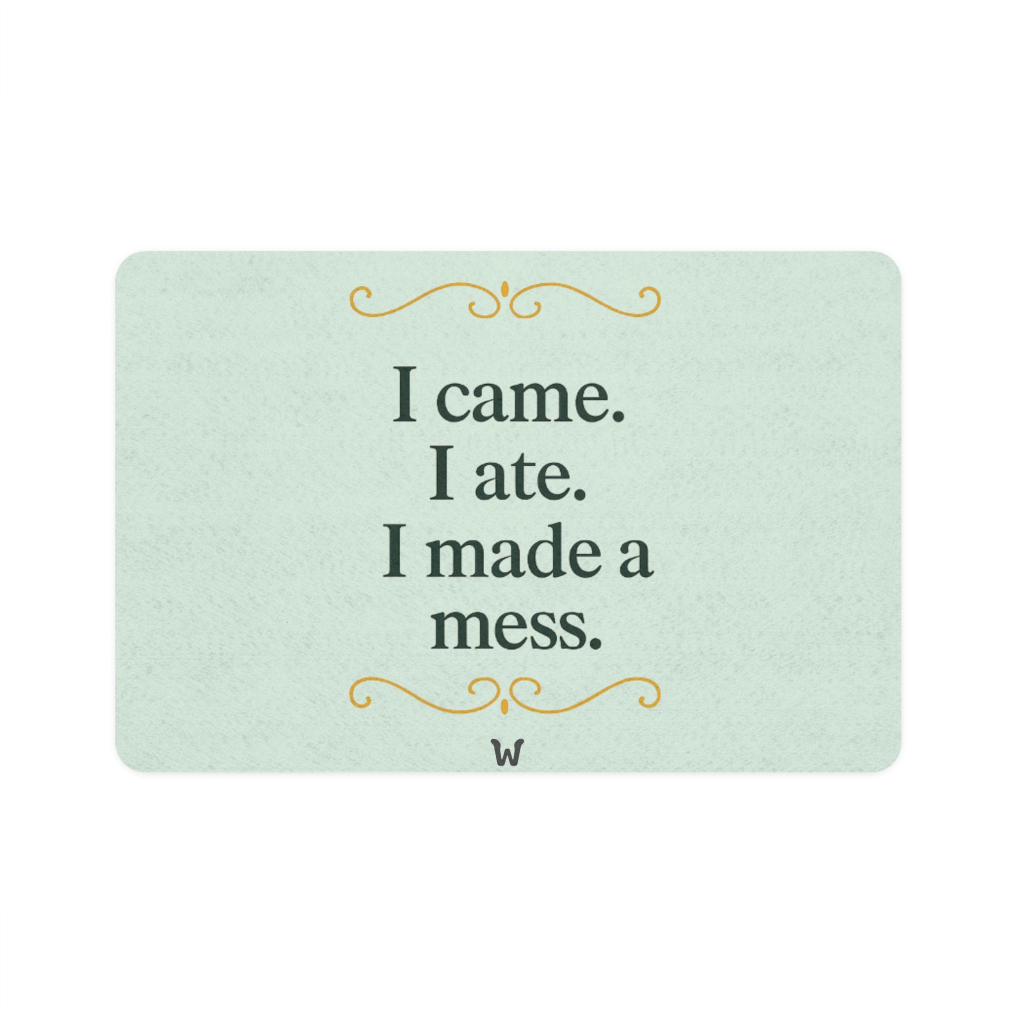 Mission: Messy - Mat