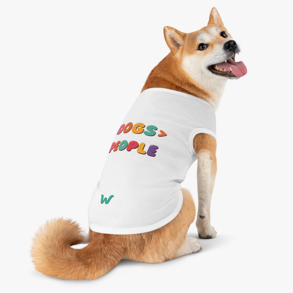 Dogs Over People - Pet Tank Top