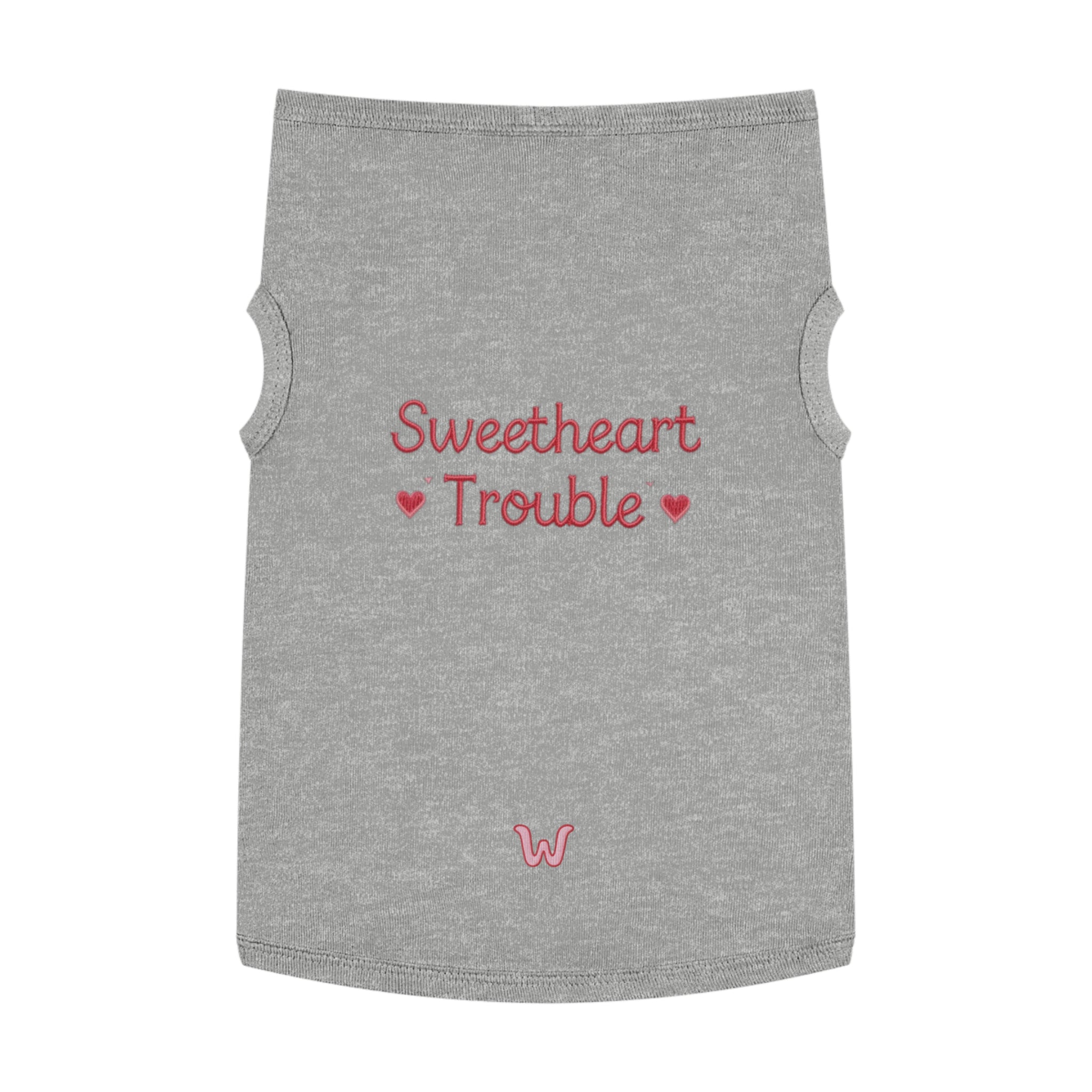 Sweetheart Trouble - Pet Tank Top
