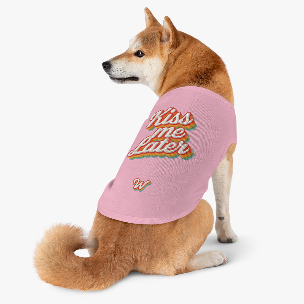 KISS ME LATER - Pet Tank Top