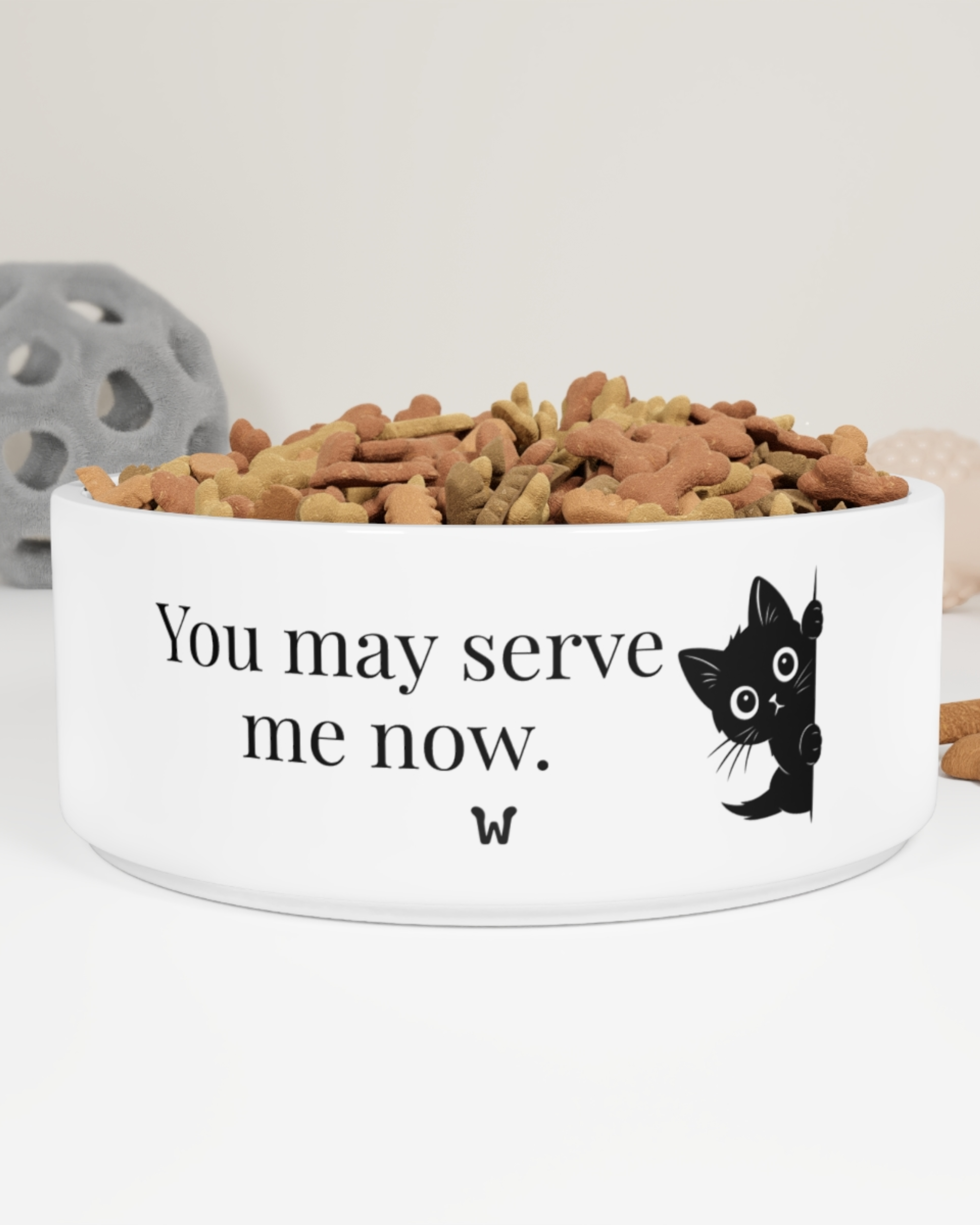 Meowster of the House - Bowl