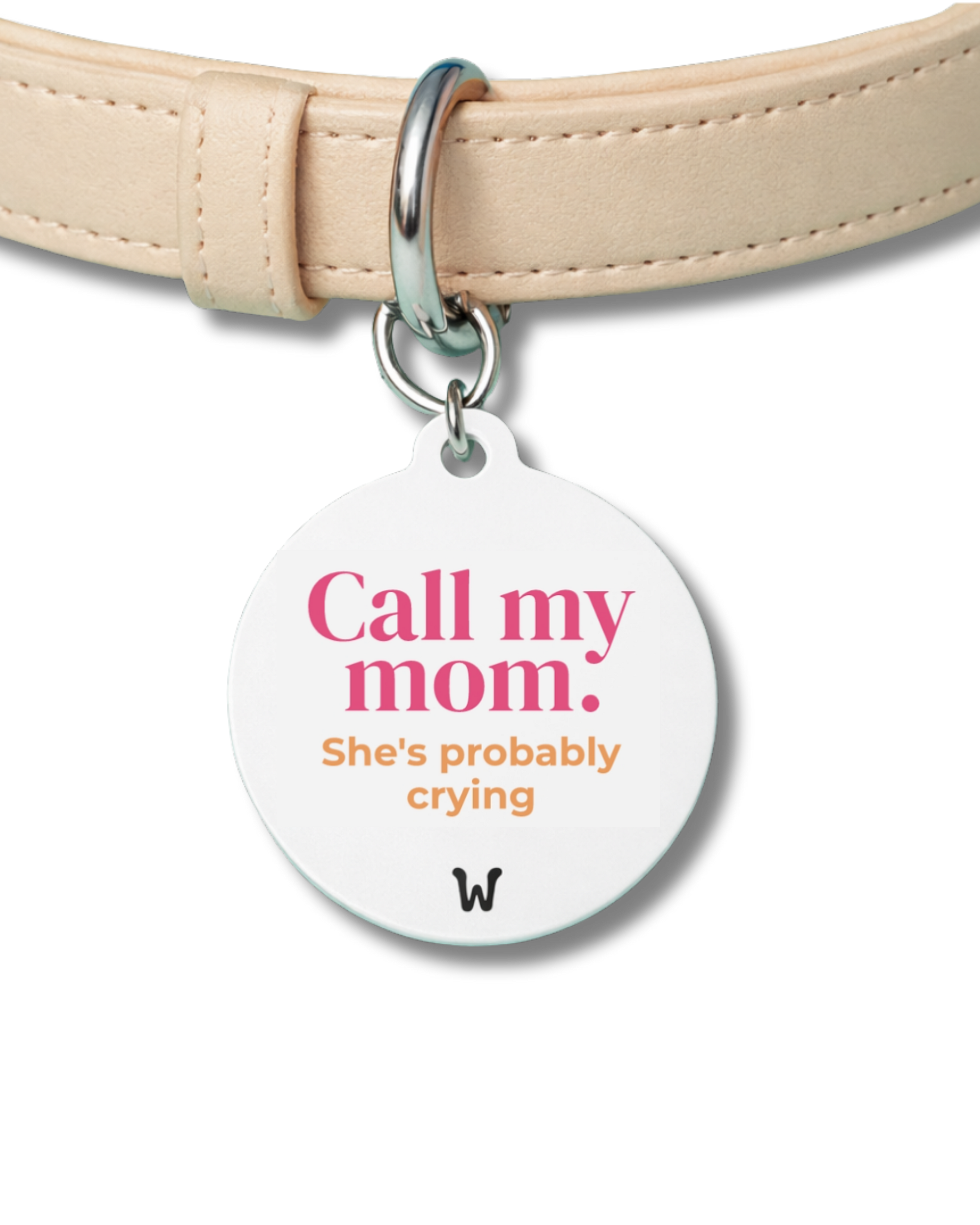 Call My Mom - Custom Designer Pet ID Tag